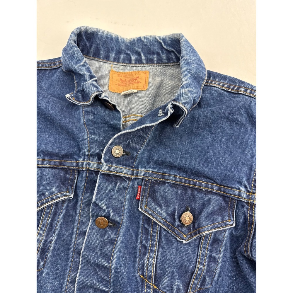 Vintage 60s Levi's Big E 70505-0217 Type III Trucker Jacket - USA Factory 522 St